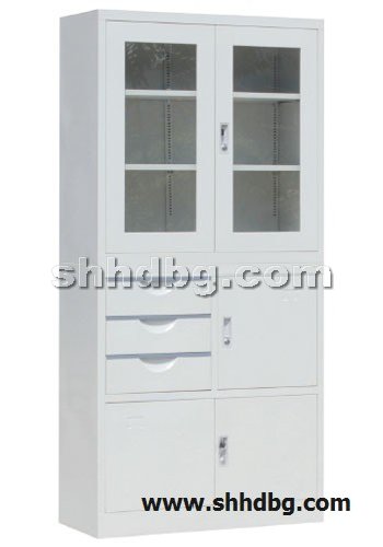 点击查看商品:偏三屉玻璃开门柜