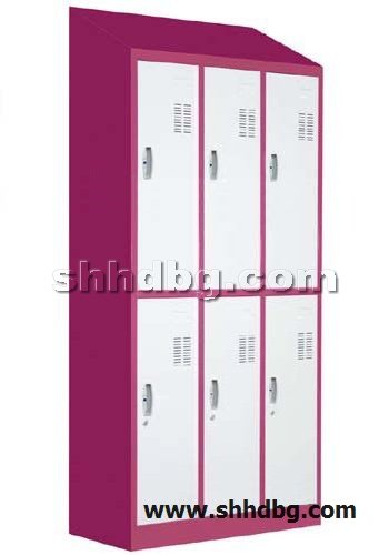 点击查看商品:斜顶六门更衣柜